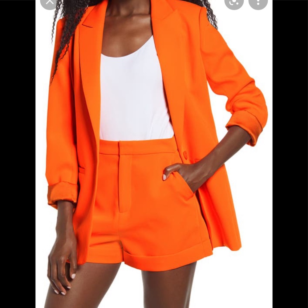 Endless Rose Orange Blazer